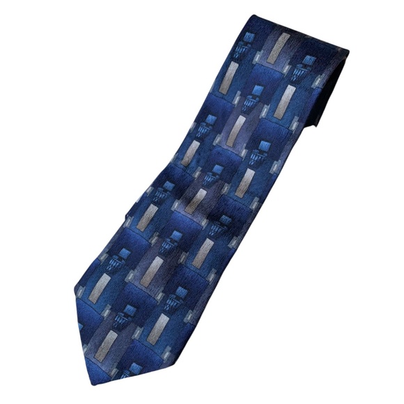 Stonehenge Other - Jimmy V Tie by Stonehenge 100% Silk Made in USA Steven Kerr Vintage Neck Tie